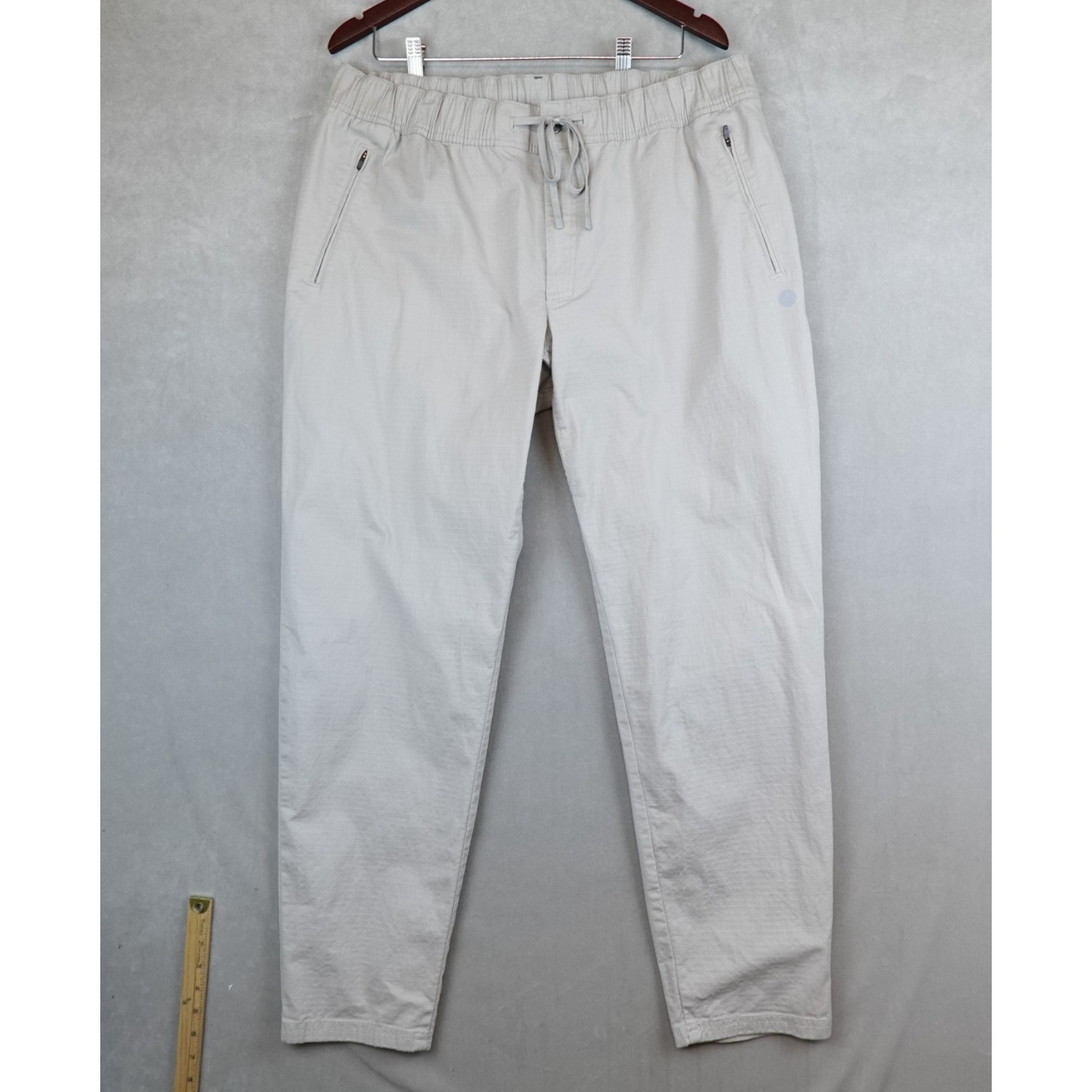 Ll Bean Pants Explorer Ripstop Stretch Hiking Outdoor Elastic Waist Mens Xl 32